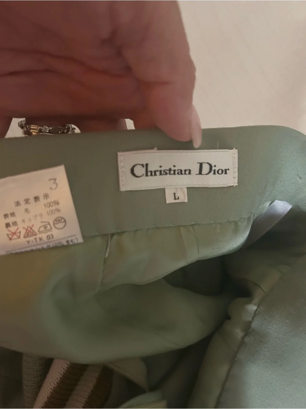 Dior christian knit